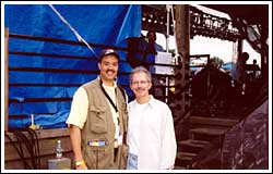 Michael with Photographer/Friend David Ridley
